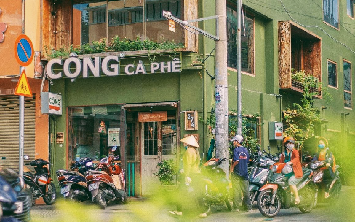 「Cộng cafe (コンカフェ)」へご案内